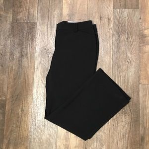 Ann Taylor Curvy Fit Black Trouser